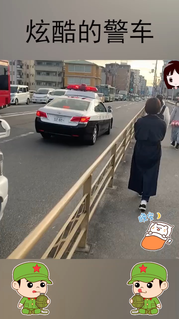 看看国外的警车是什么样子的