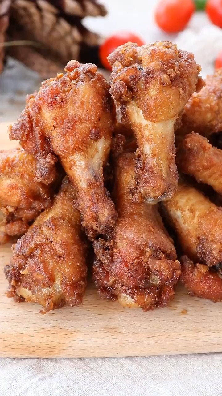 香到骨头里的蒜香鸡翅根!好吃停不下来!