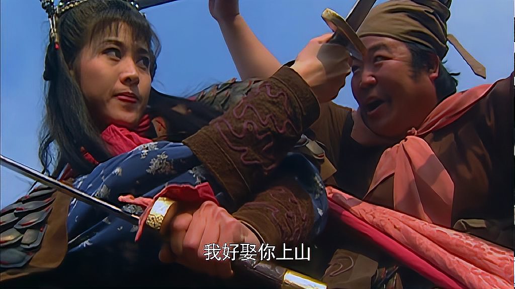 水浒传:王矮虎大战扈三娘,竟还口花花,扈三娘一招教他做人!