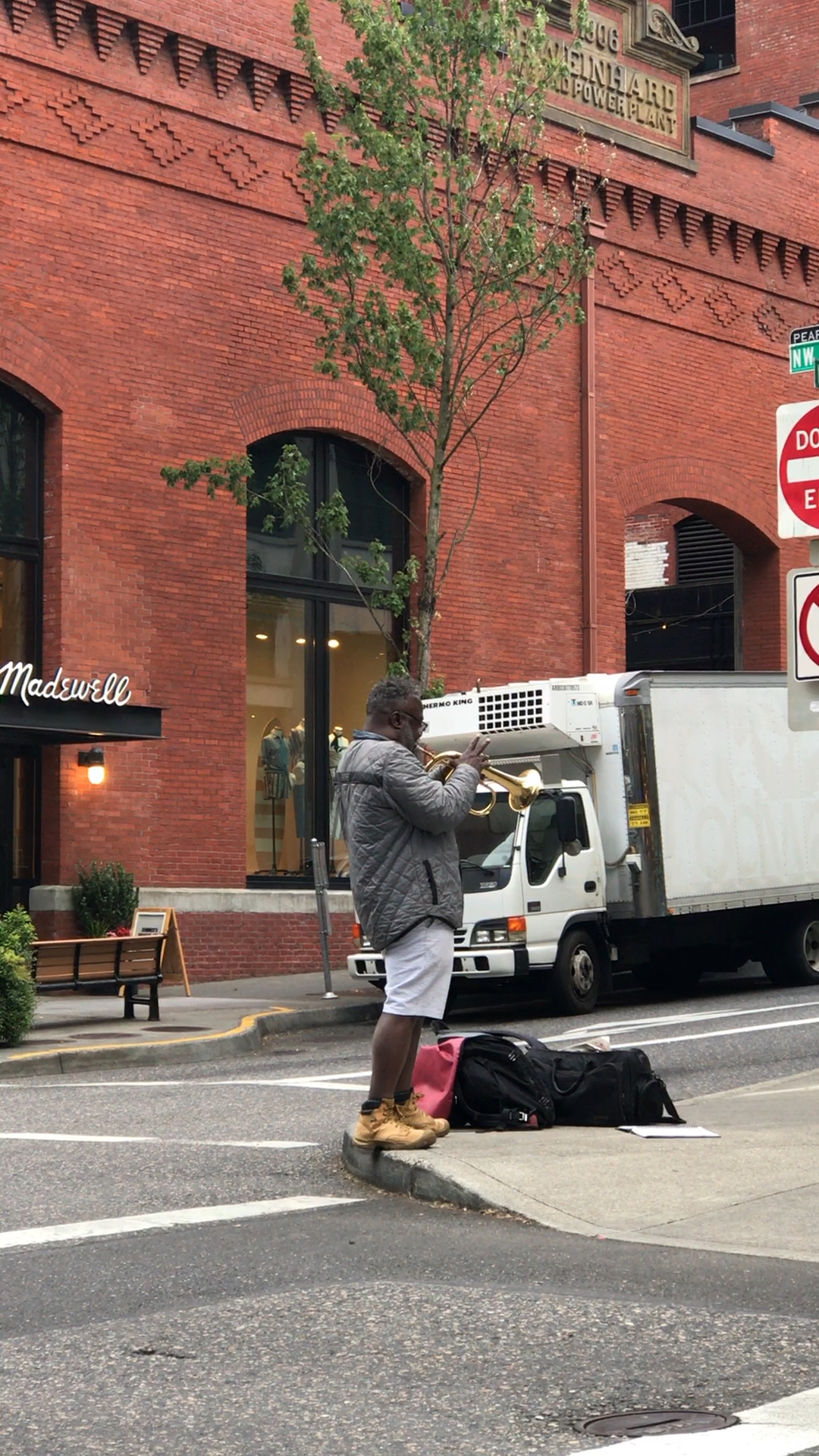 美国西北波特兰街头