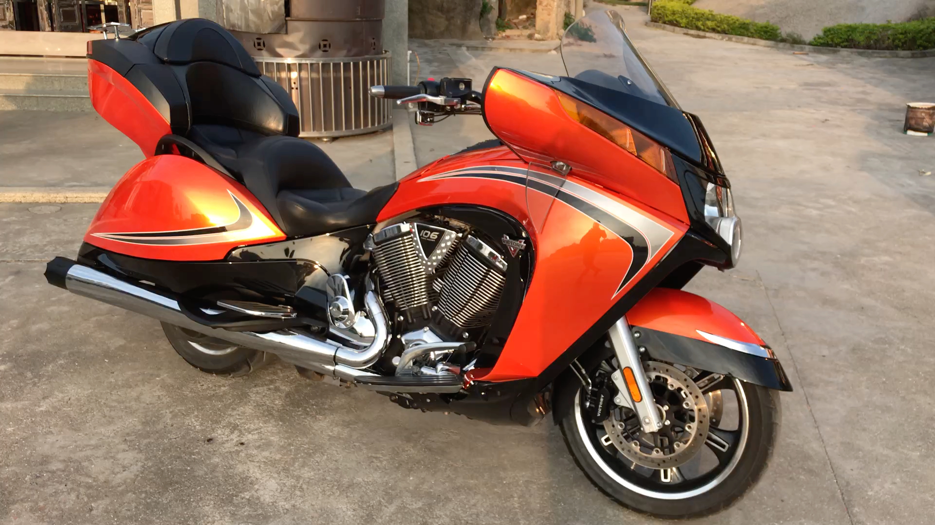 2014年 北极星61胜利 威神 终极版本的victory巡航车