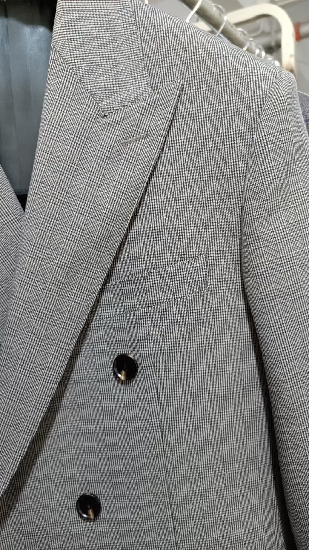 双排千鸟窗格#汇川西服#汇川西装#商务休闲男装#一人一款 #一人一版