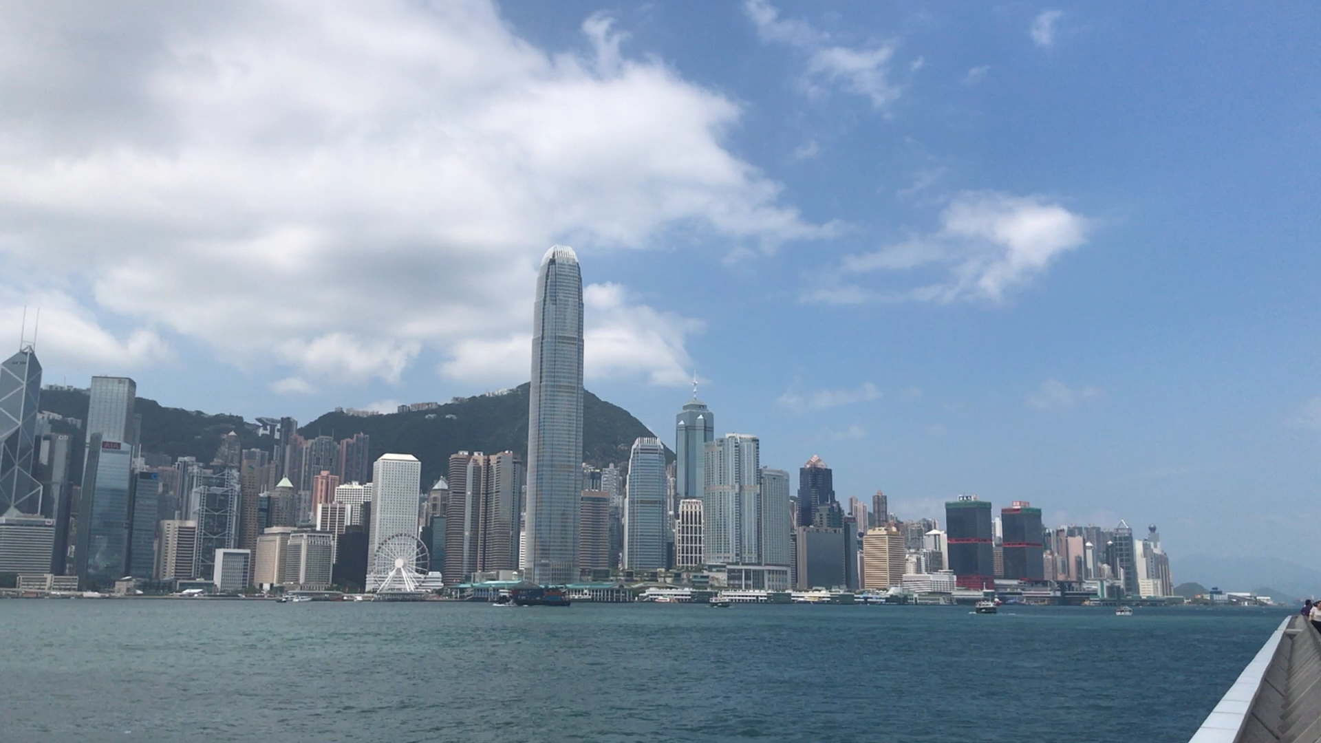 香港美丽的风景线图片