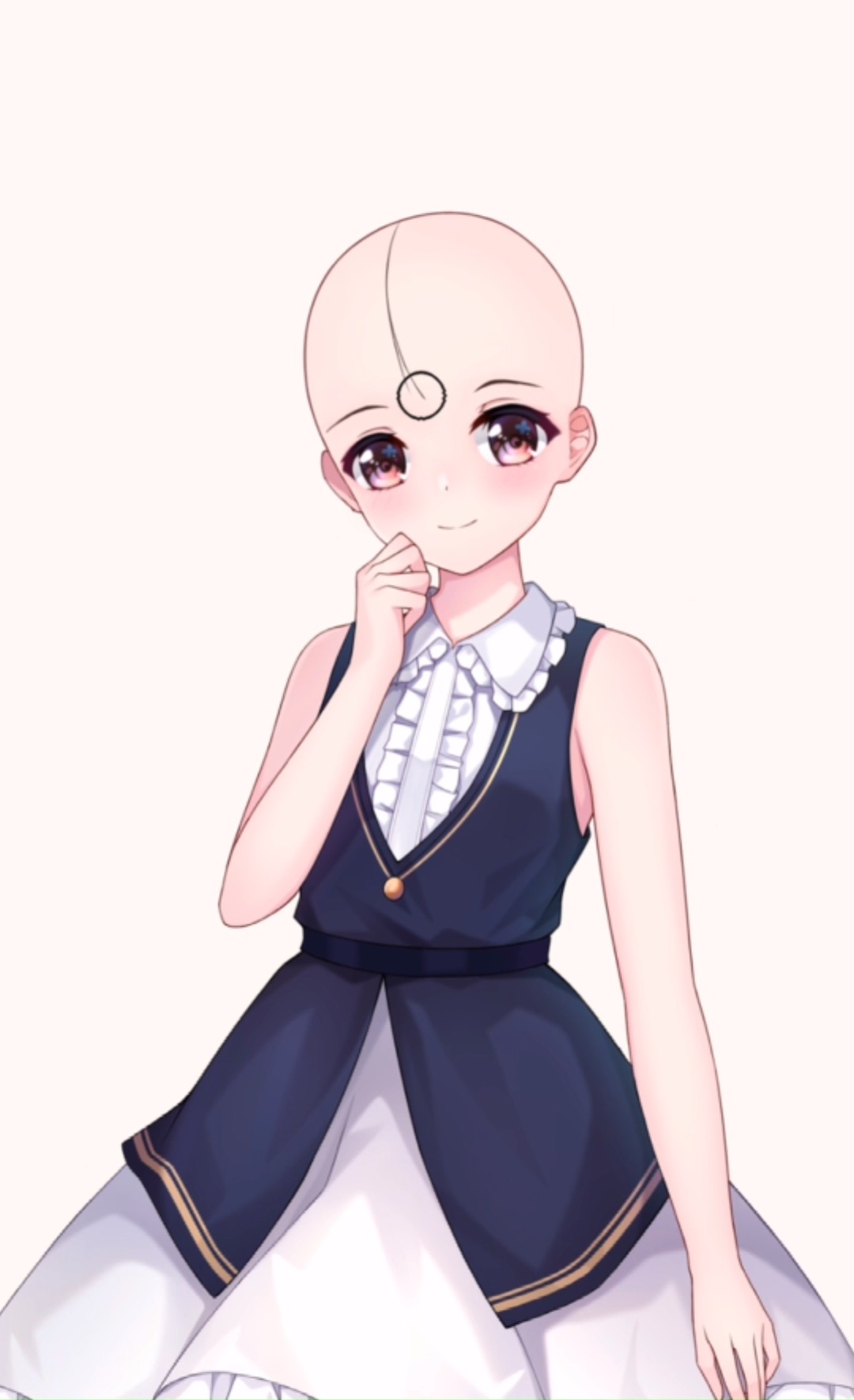 二次元   女生长发飘飘的发型教程来啦~#闪艺#绘画教程