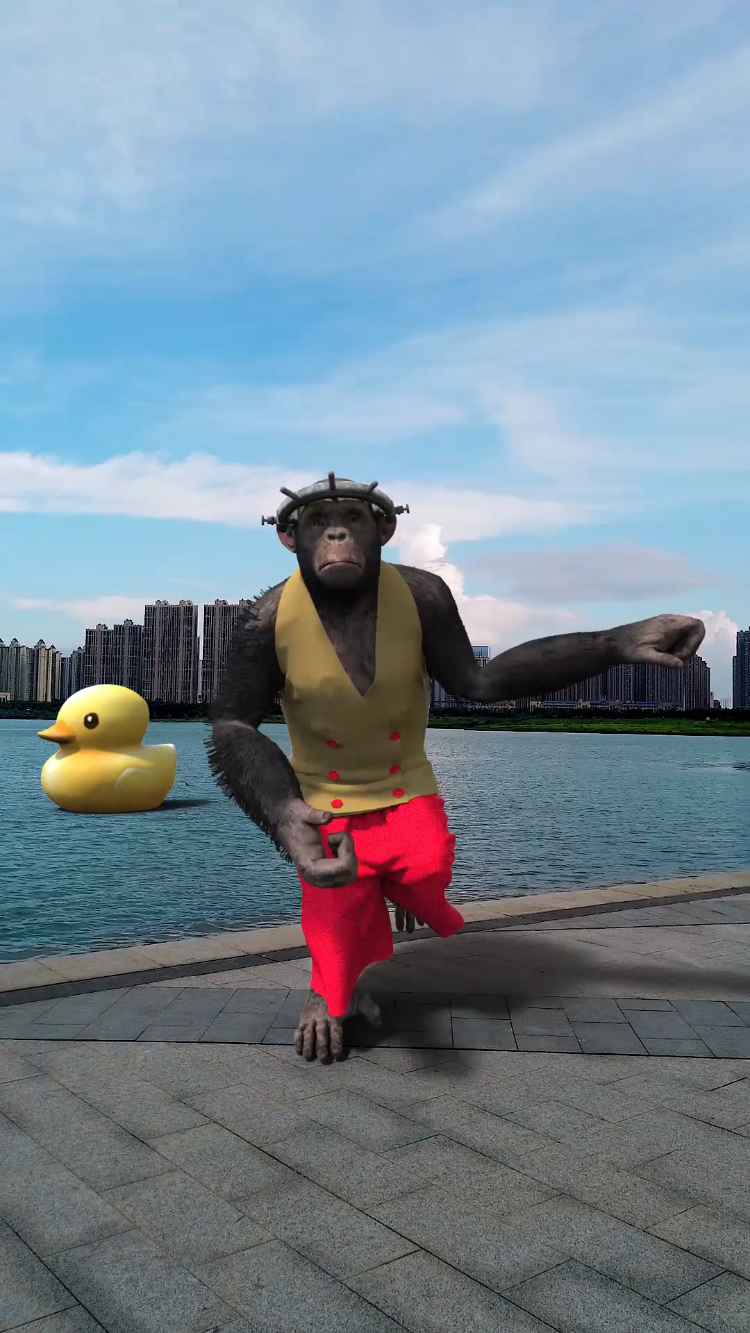 大猩猩广场舞时装秀