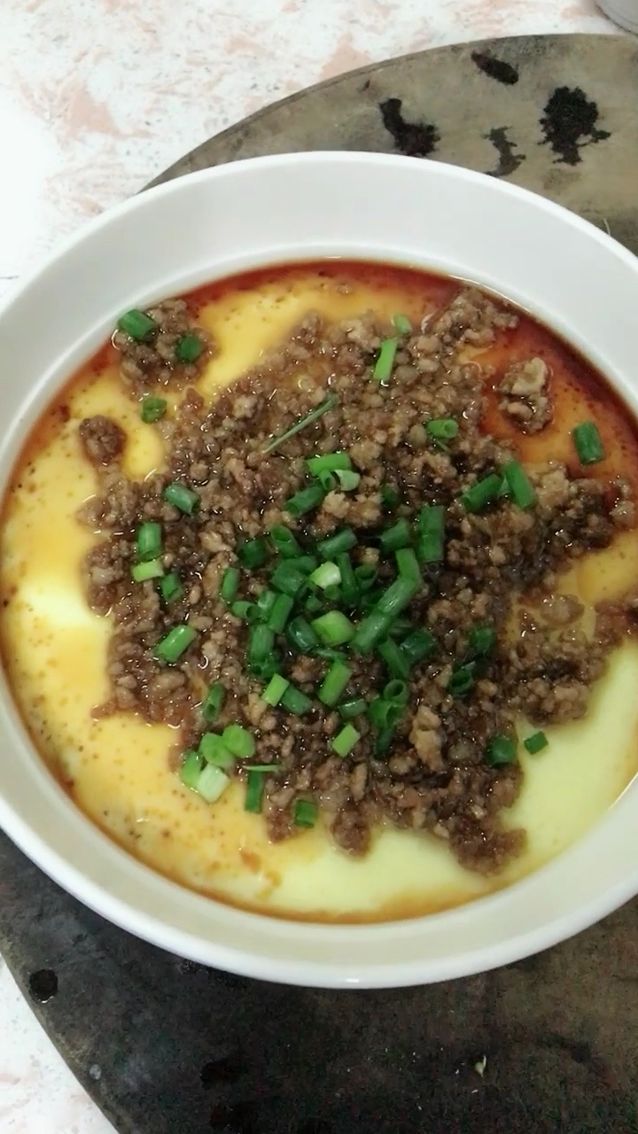 小朋友最爱吃的绍子蒸蛋