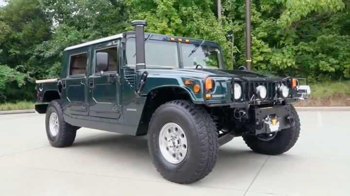 1996年悍马h1民用版,低里程在售中$69900 (上)