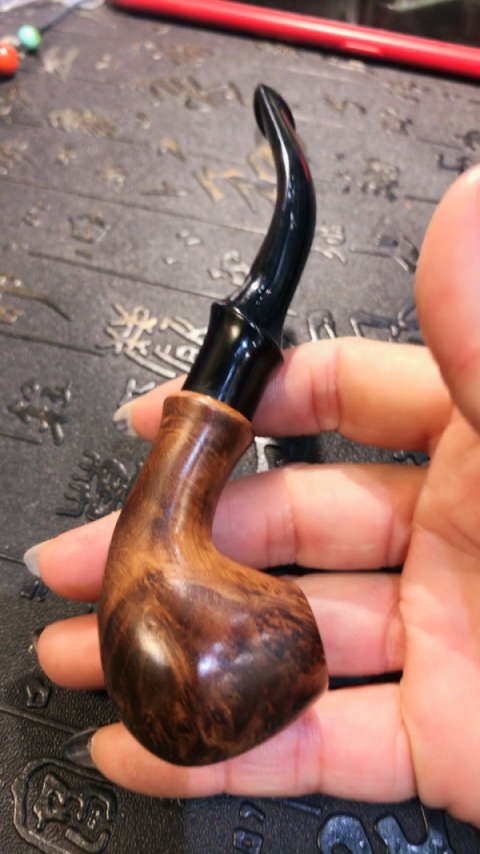 麻梨疙瘩烟斗能放过滤芯