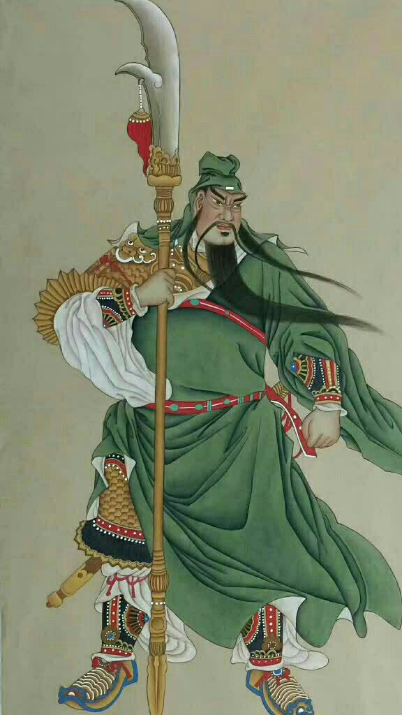 工笔画精品关公!喜欢的给个红心,关注一下