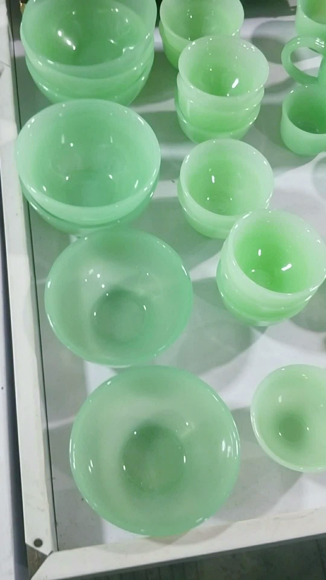 翡翠碗,亲测是玻璃