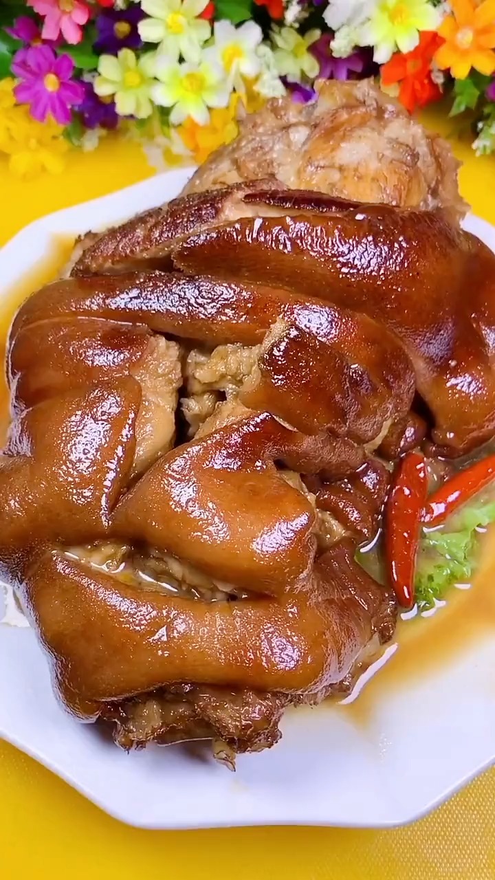 年夜饭必备菜,红烧猪肘#美食分享