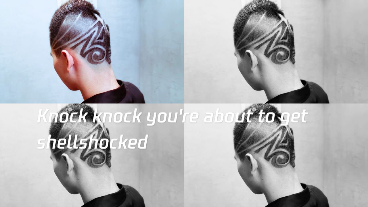 屌炸天的头发纹身,刺激你的视觉神经