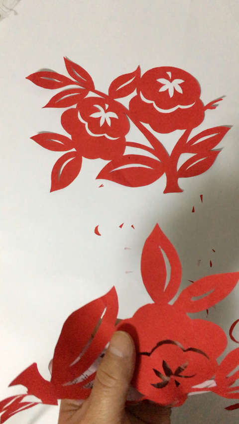 剪两个柿子,祝各位事事如意