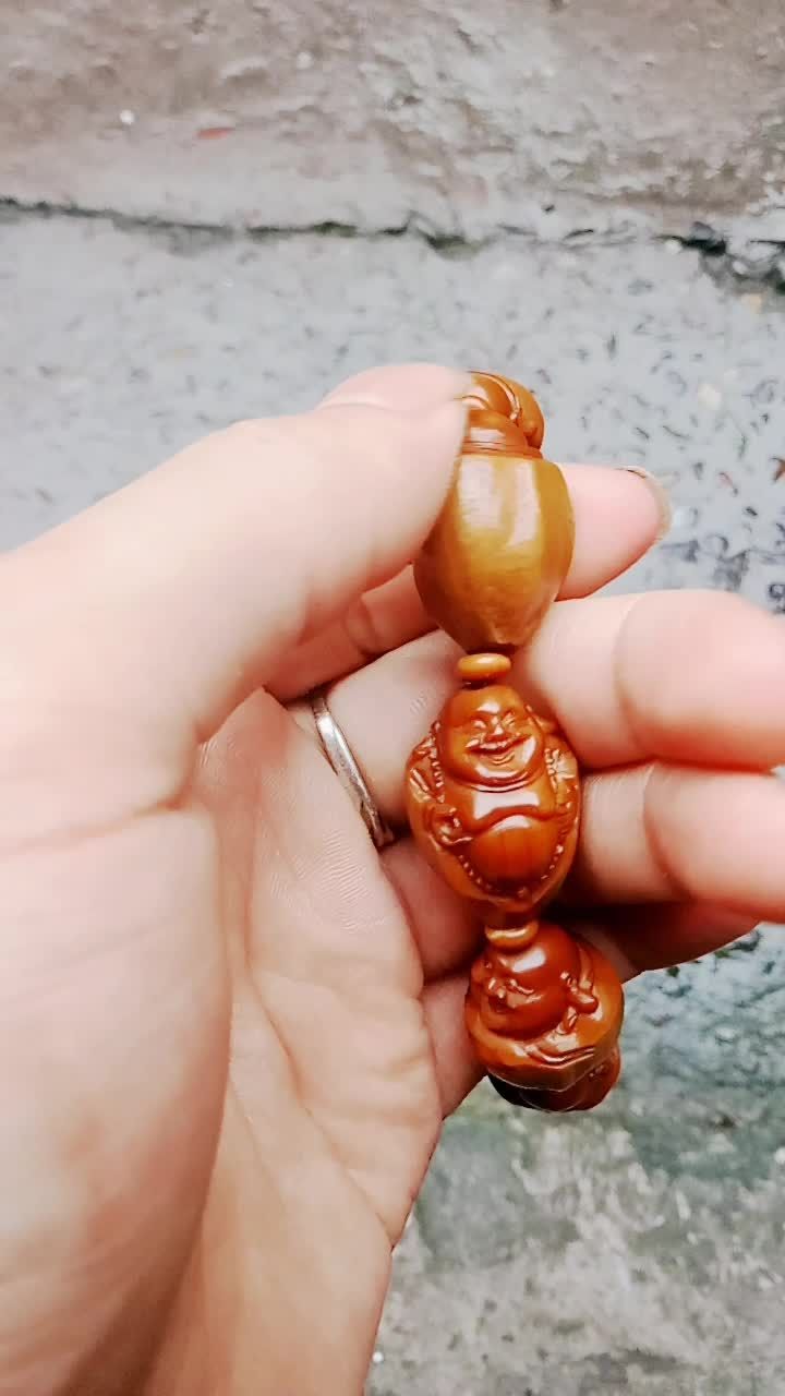 自玩款包衣弥勒佛漂亮吧