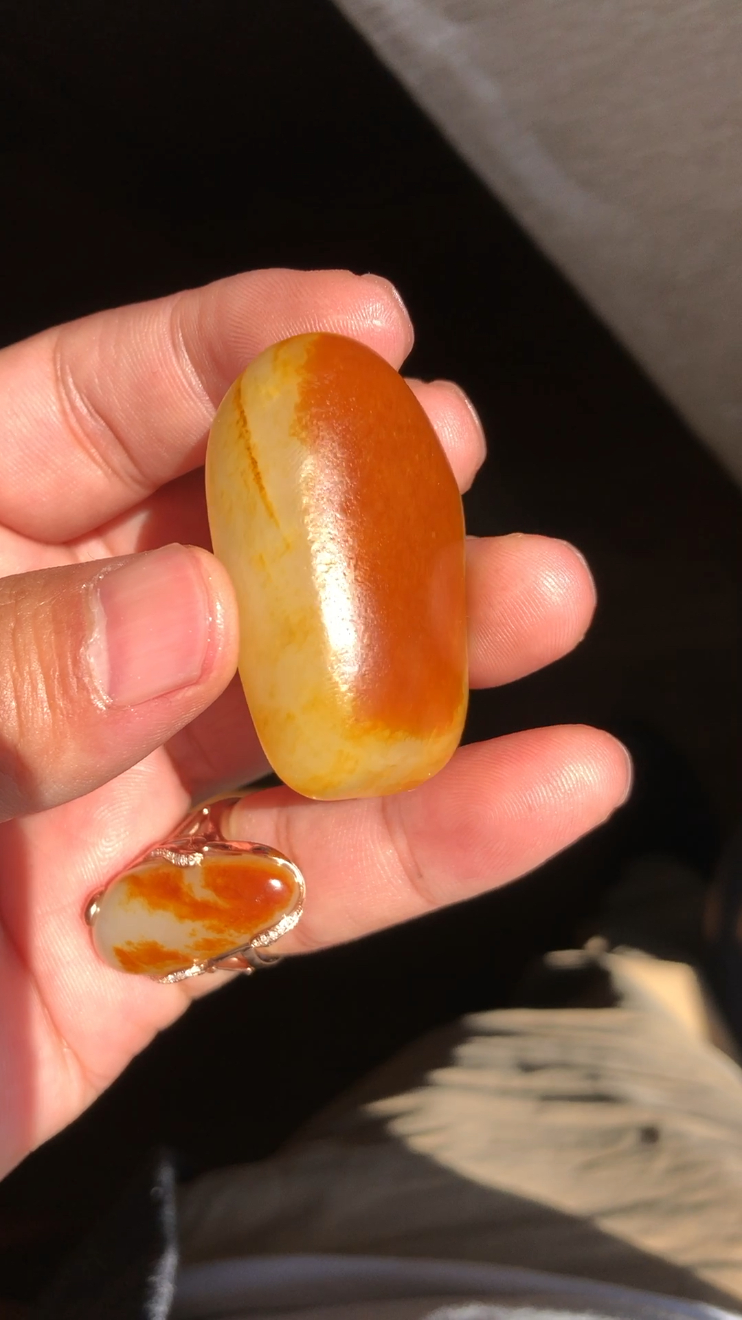 极品聚红皮籽料原石