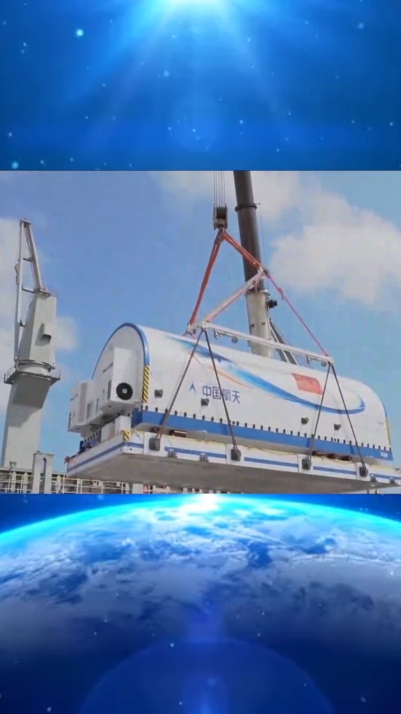 长征五号b遥二运载火箭抵达发射场 为接下来的任务做准备