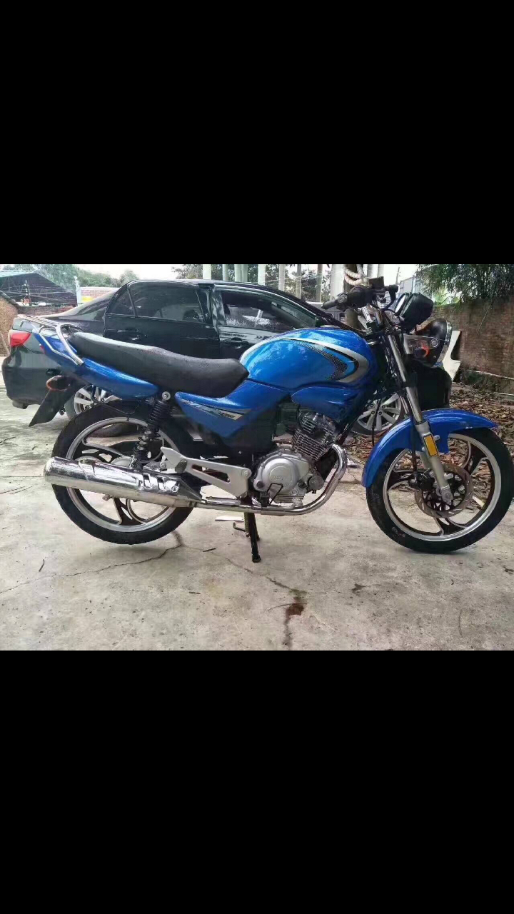 雅马哈天剑,黑色蓝色,125cc