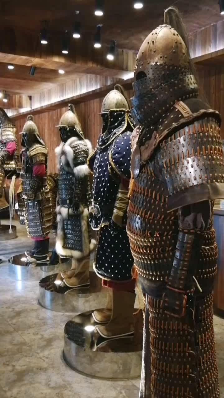 古代军人的铠甲!