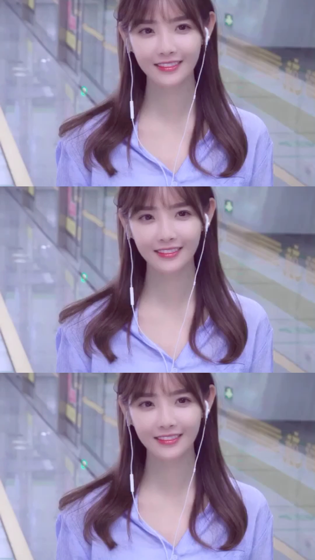 地铁等待 兔子牙