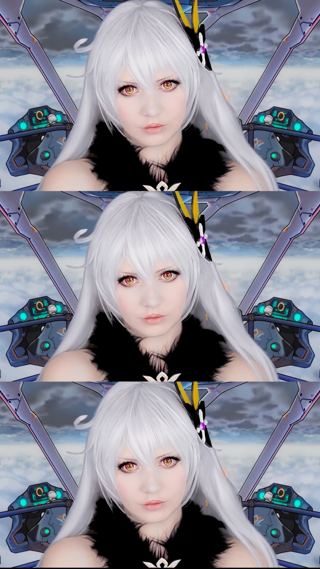 崩坏3空之律者琪亚娜,这特效我给一块#cos#二次元