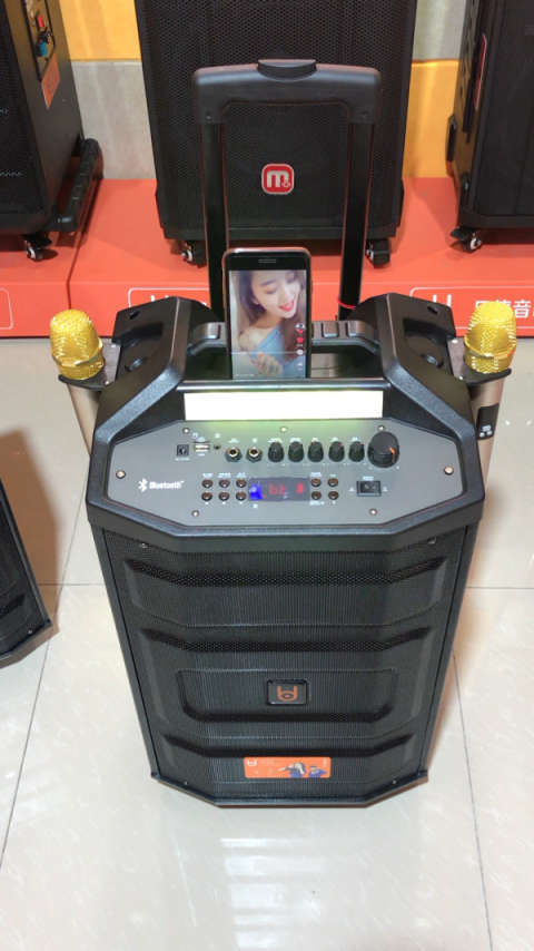 9115贝德12寸户外智能蓝牙k歌音响9115