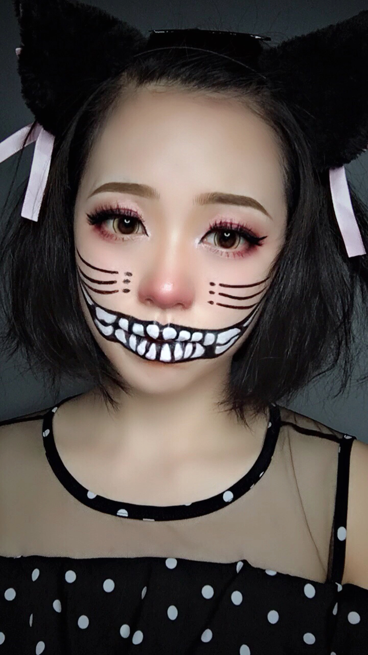 手绘特效猫咪妆