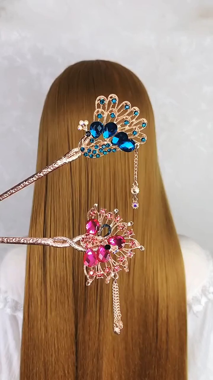 让你一看就会的发簪发型