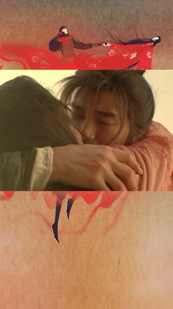 大话西游之大圣娶亲:孙悟空附身与紫霞城墙定情一吻