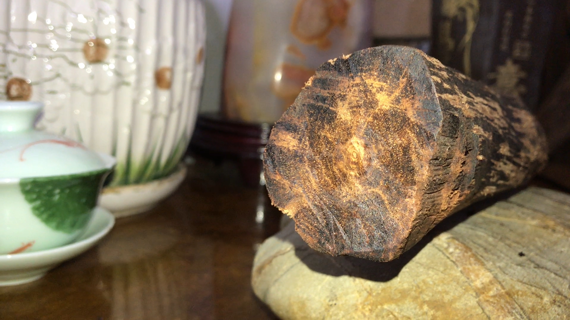 极品缅甸降真香东枝黄油麻丝料,浓郁椰香甜蜜香.