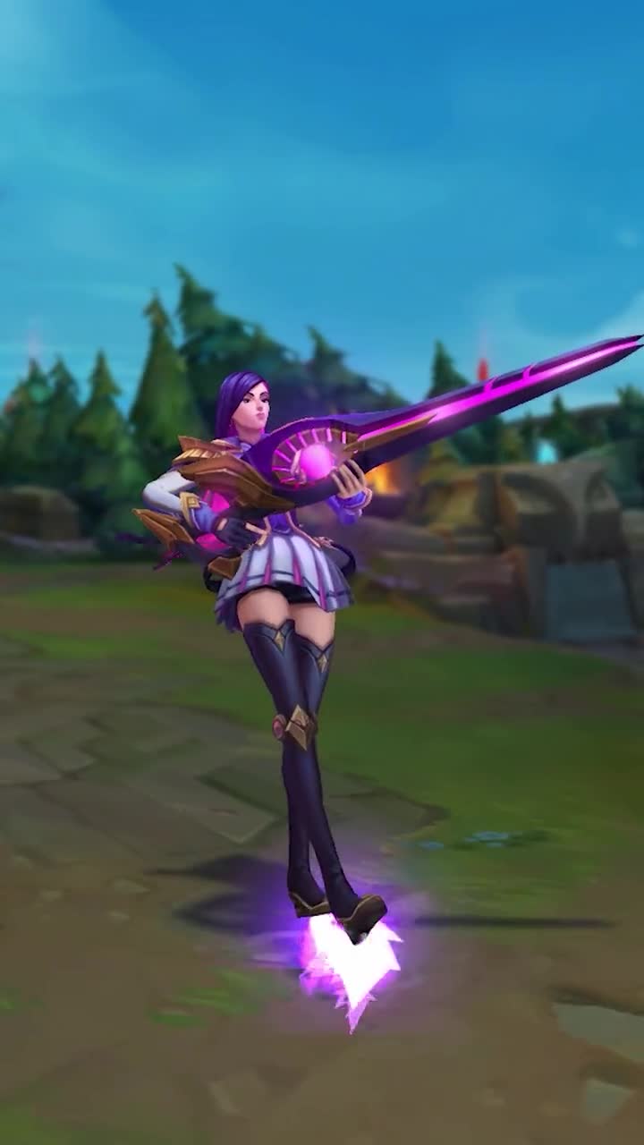 战斗学院皮肤细节展示皮城女警