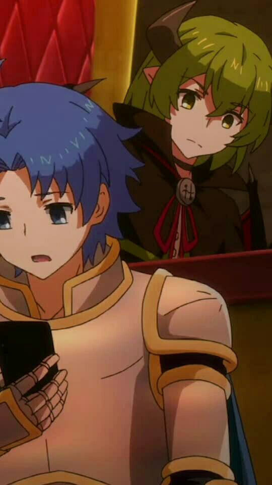 小绿和小蓝,魔王和骑士竟然和平相处,还要请他吃外魔王成的卖!