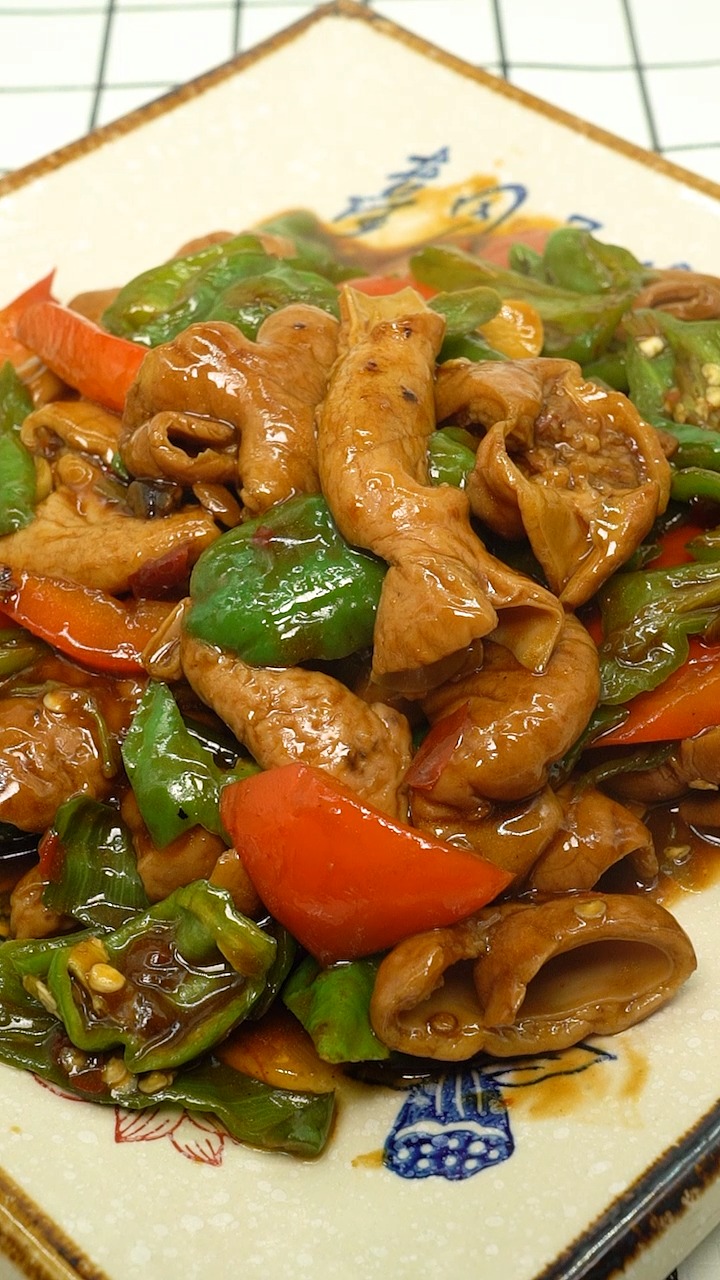 家常菜红烧肥肠~喜欢吃肥肠的别错过哦