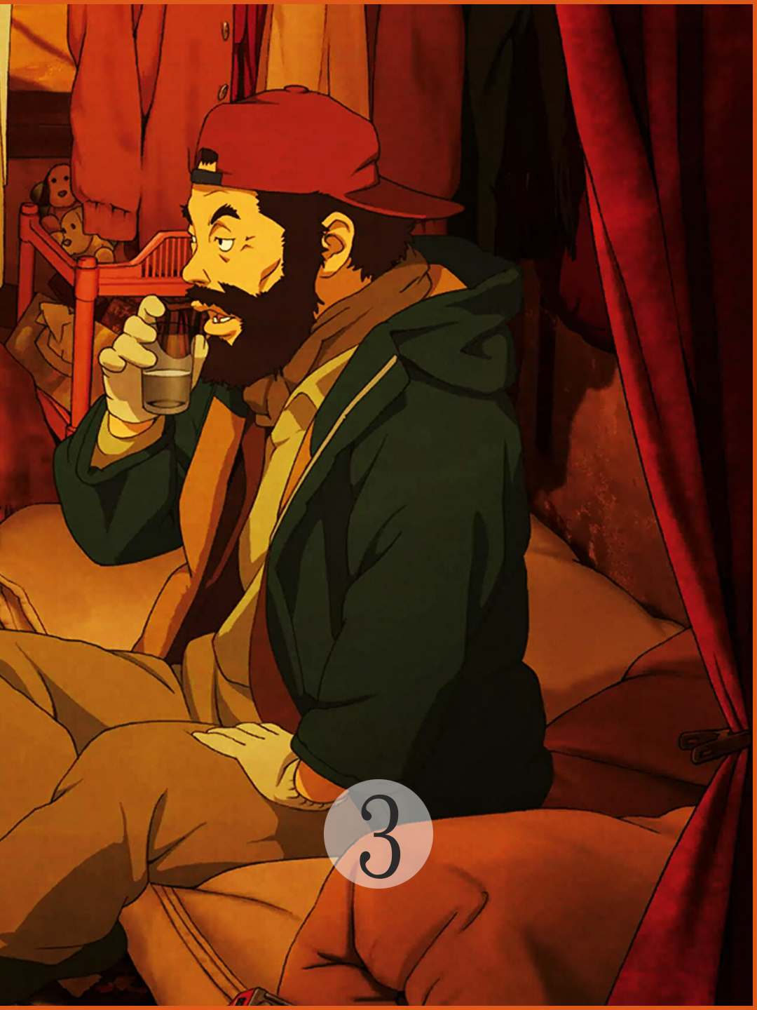 来自人妖的温暖,看完充满希望 #东京教父 #今敏