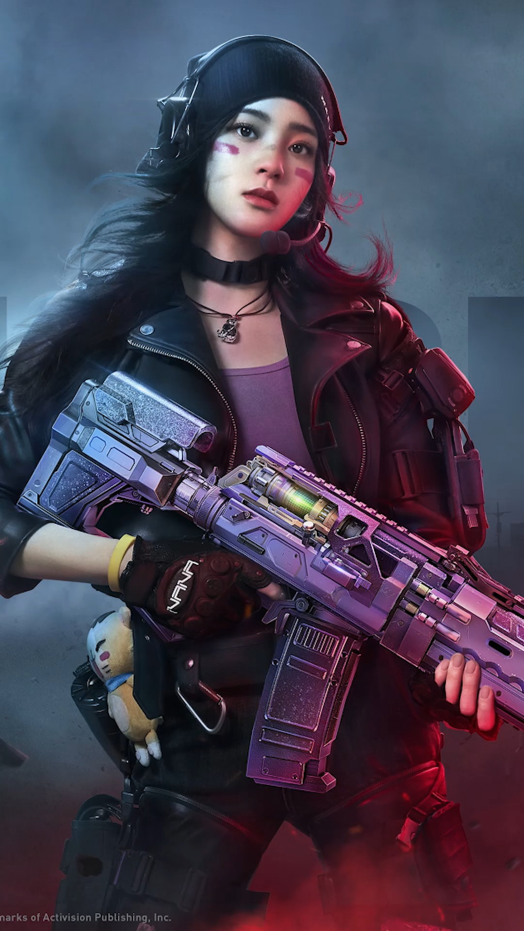 使命召唤手游 欧阳娜娜化身战士nana～快来使命召唤与她相遇吧!