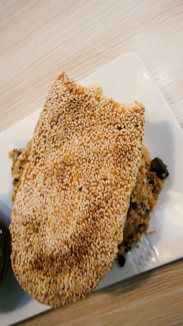 南通美食草鞋底烧饼