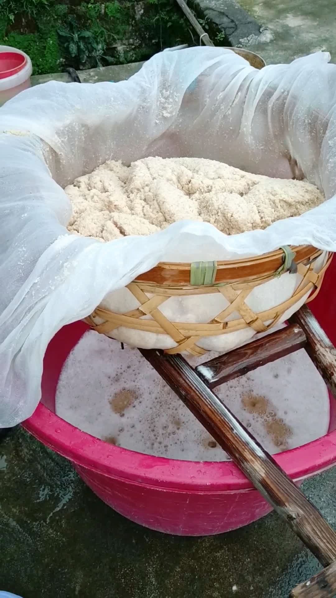 纯手工制作红薯粉,老祖宗传下来的手艺91