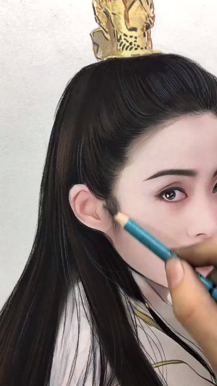 赵敏当年是多少人心中的女神啊?#手绘