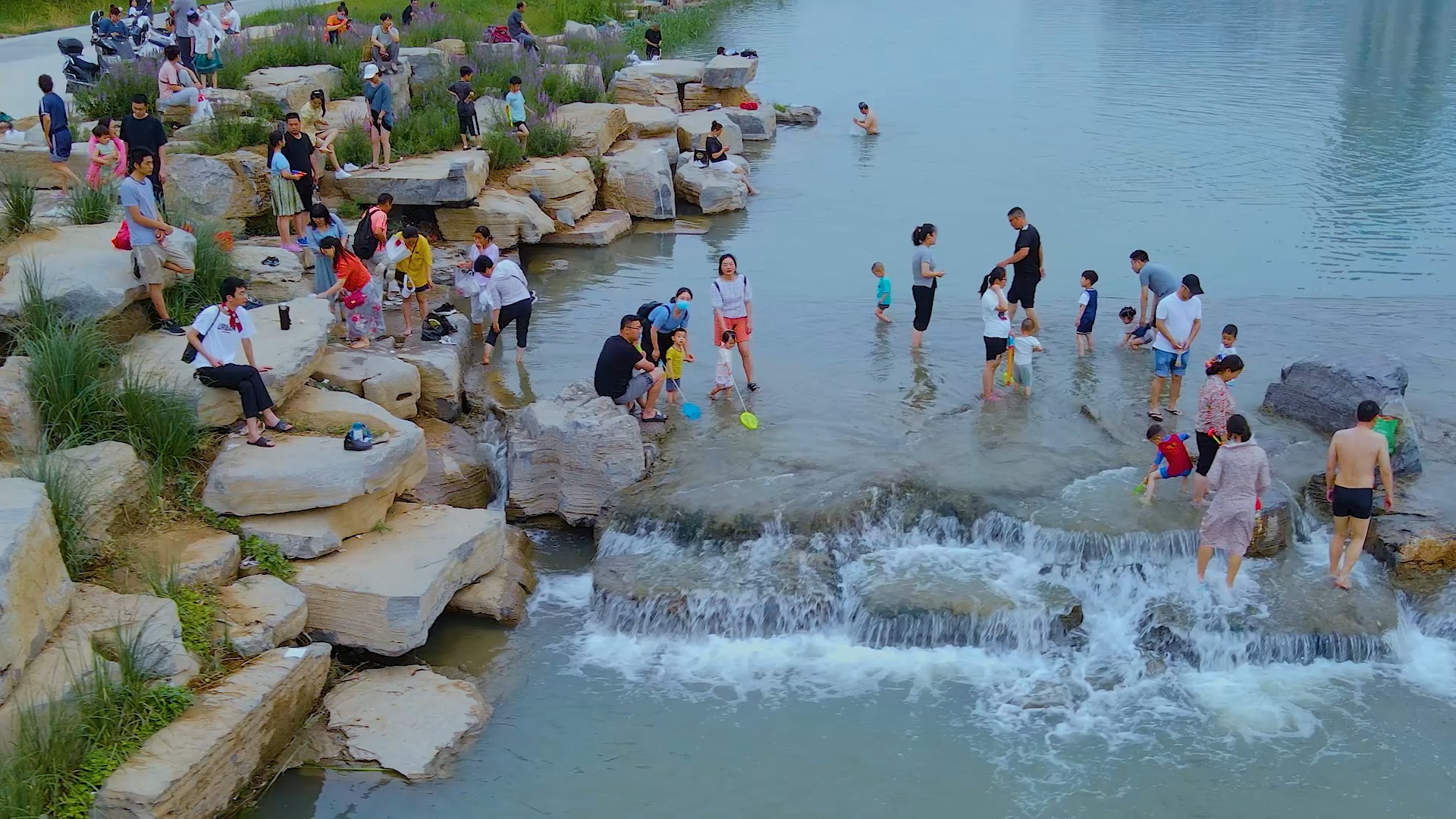 郑州西流湖公园(南区)#一起来玩水 #耍水