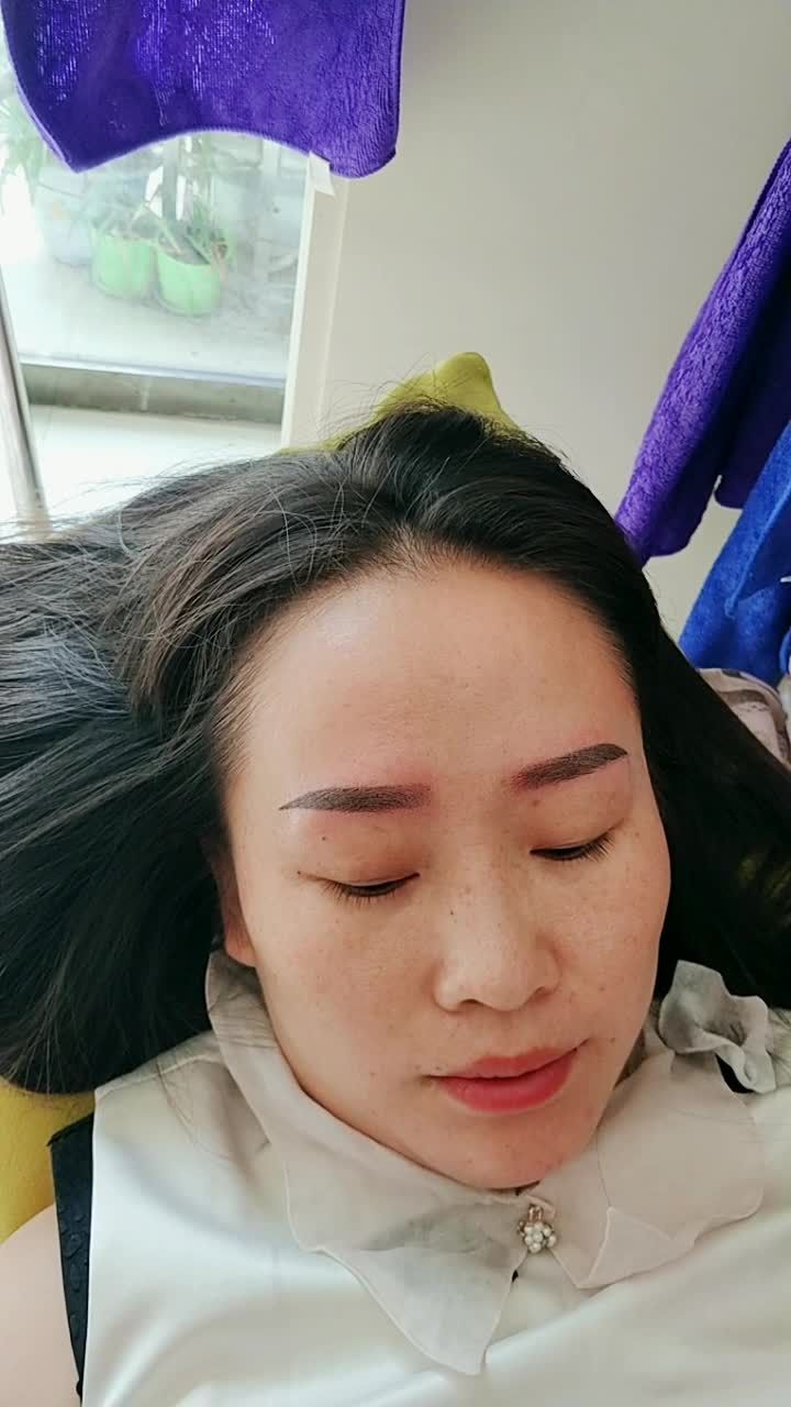 零结痂眉毛完成
