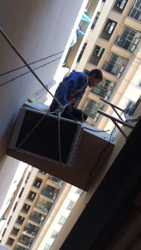 空调维修安装工的日常
