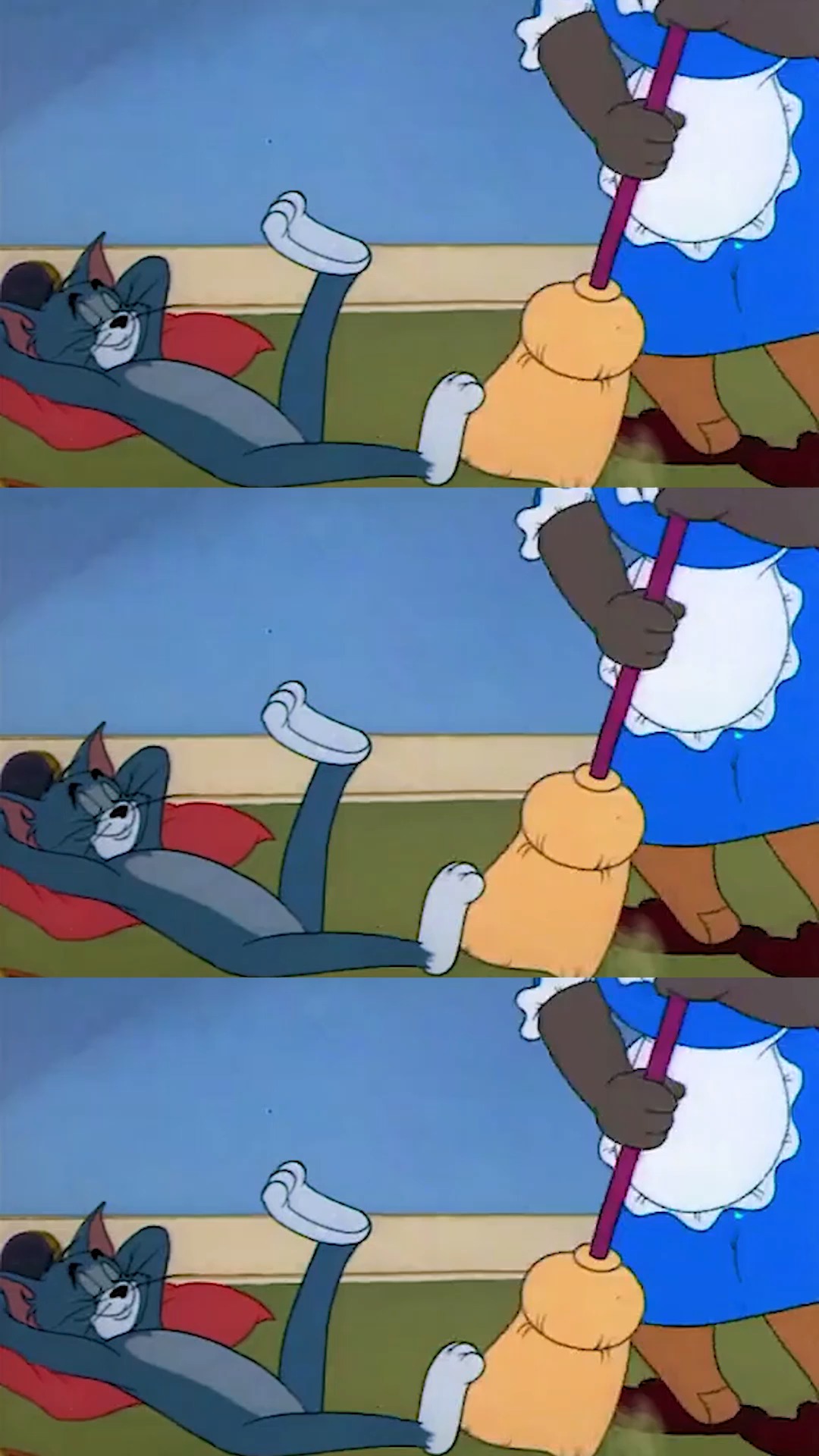 看来汤姆和杰瑞早都是好朋友了#猫和老鼠