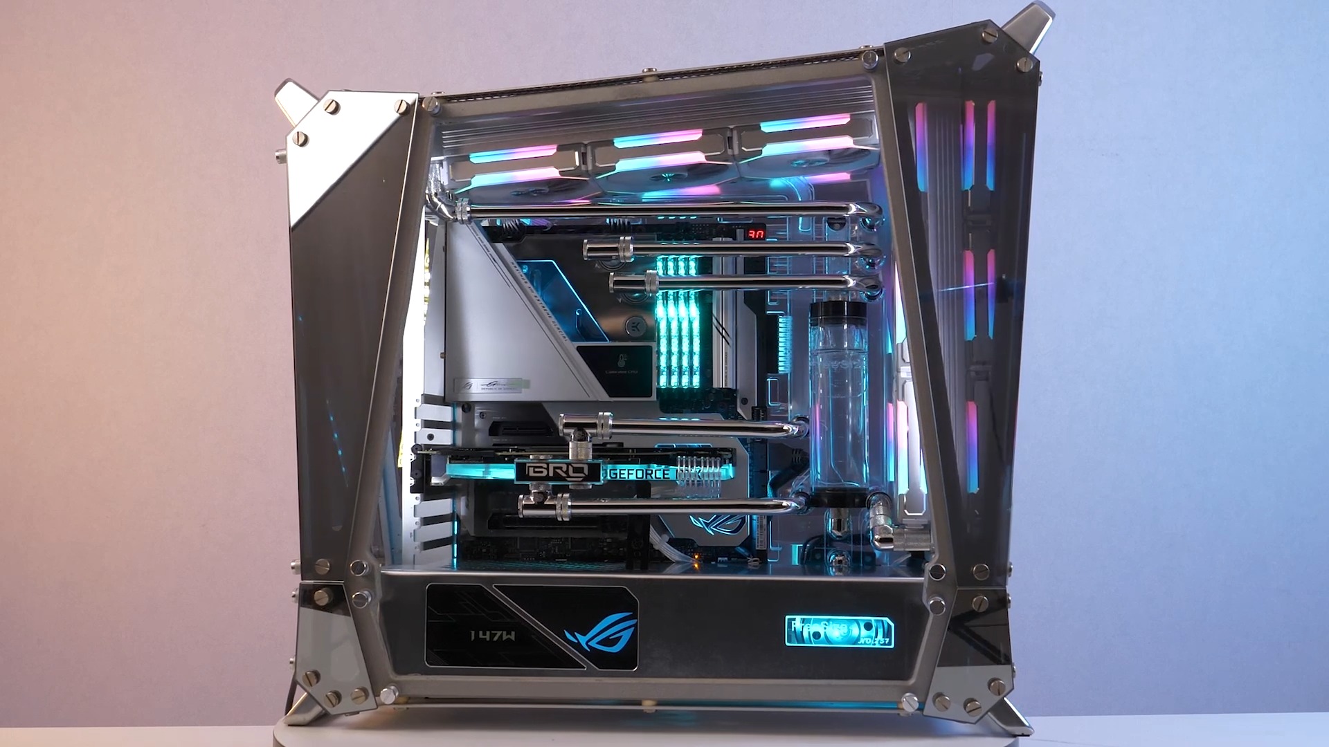 0分体式水冷展示#迎广 ##电脑# #水冷#分体式水冷