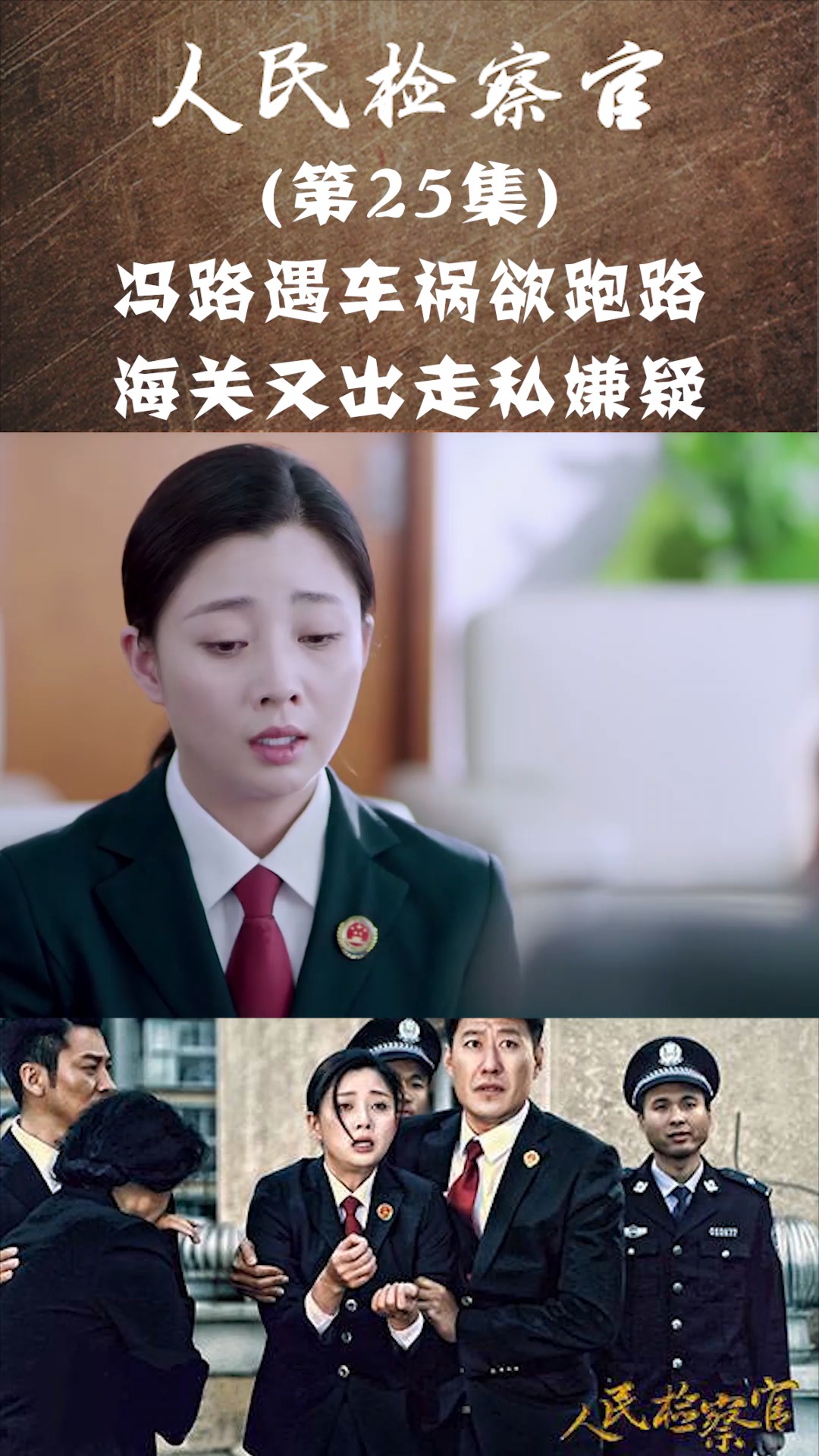 人民检察官第25集:冯路遇车祸欲跑路,海关又出走私嫌疑