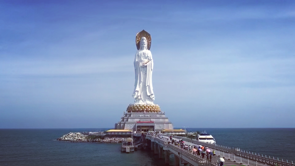 三亚7815南海水上观音