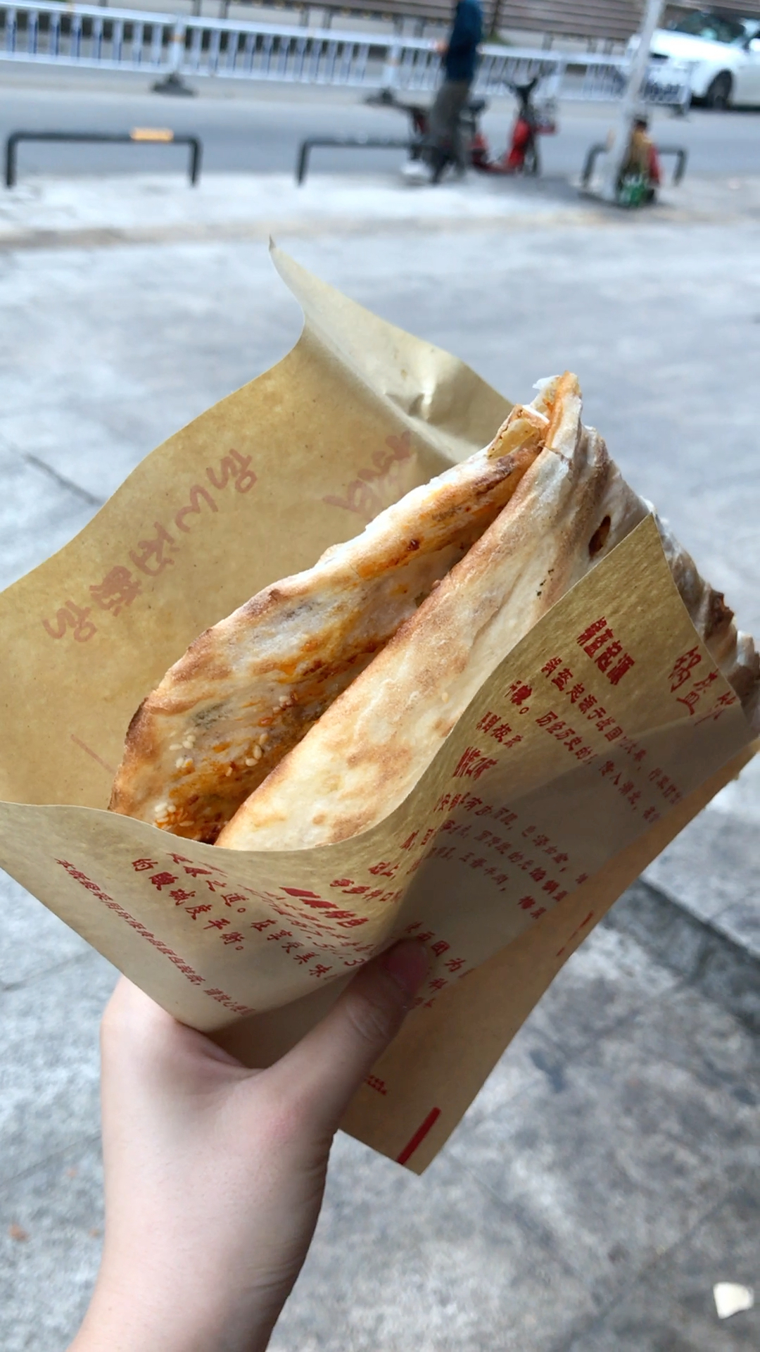 武汉最正宗的锅盔,隐藏在光谷的小巷子里