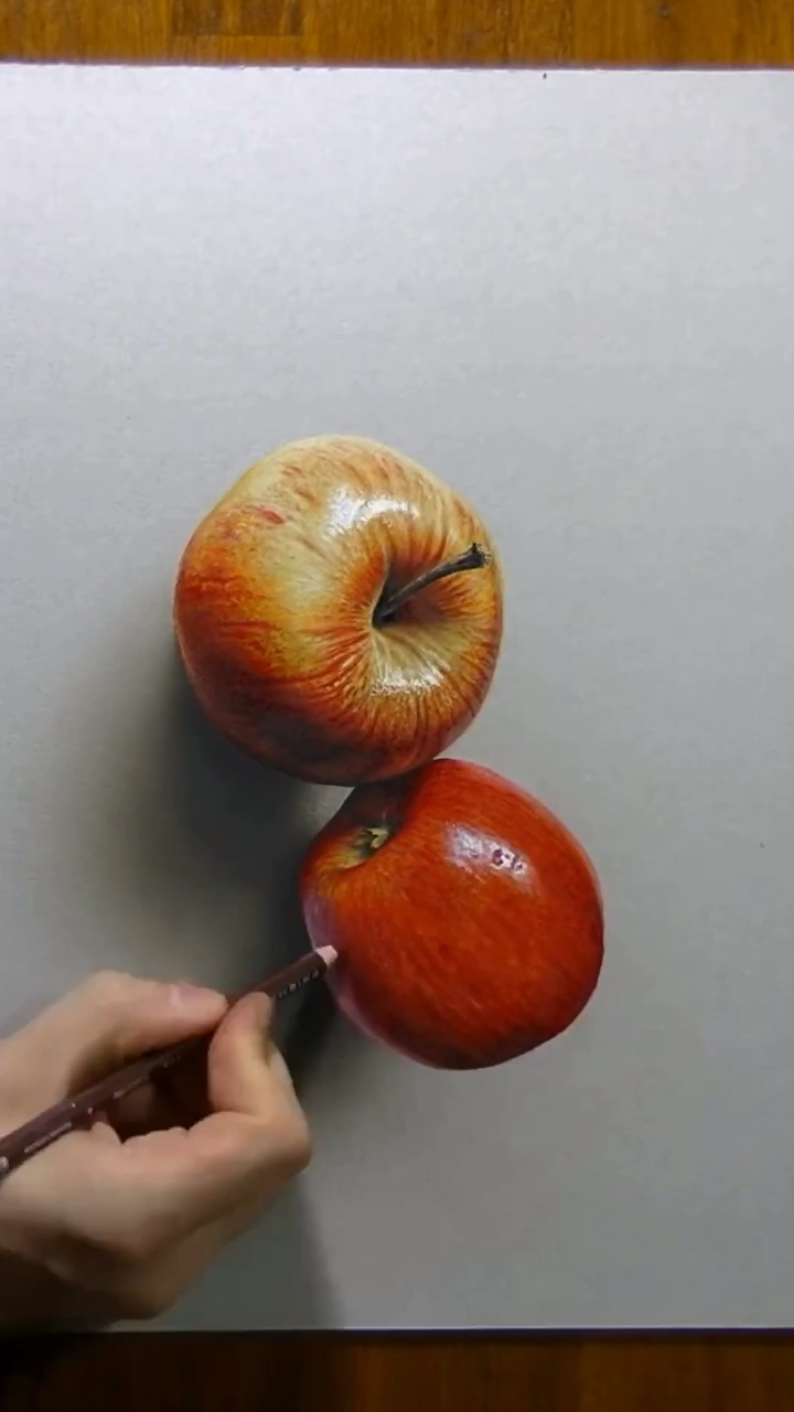 如何画好 苹果 超写实 3d 画 马切罗 @{uid:1502349662339070,nick:%e