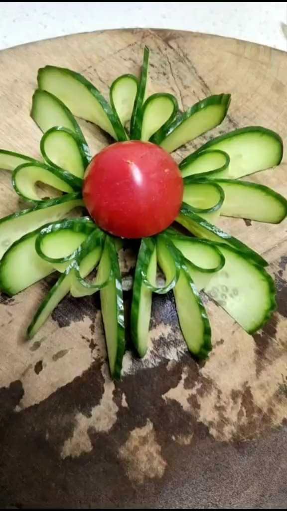 小黄瓜与小番茄的完美结合
