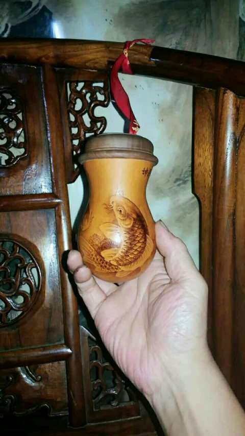 手工烙画,蝈蝈葫芦,连年有余,200包邮