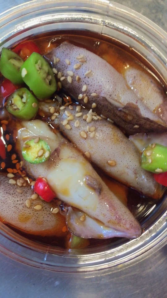 麻辣捞汁籽乌非常好吃9797