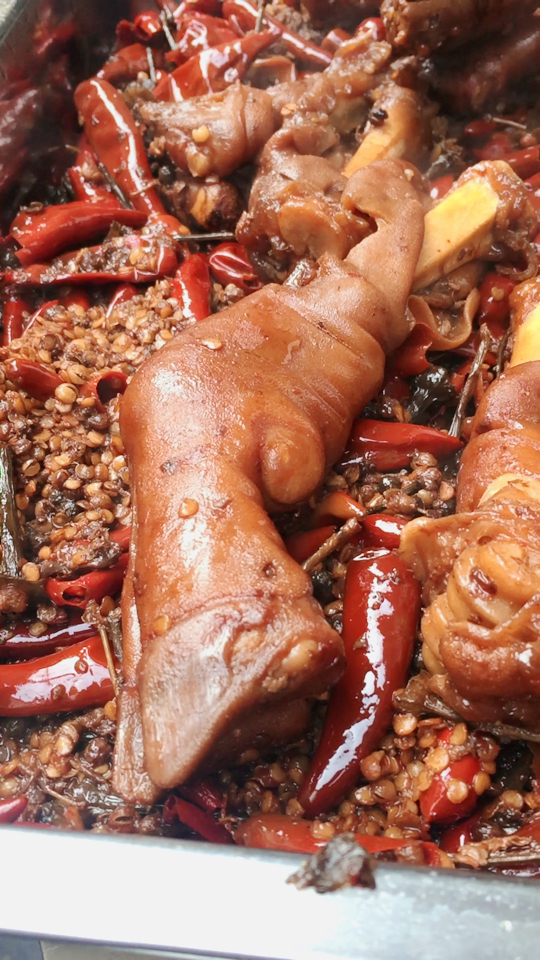 学员作品!麻辣羊蹄!